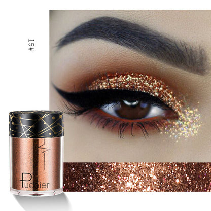 Monochrome Eyeshadow Sequins