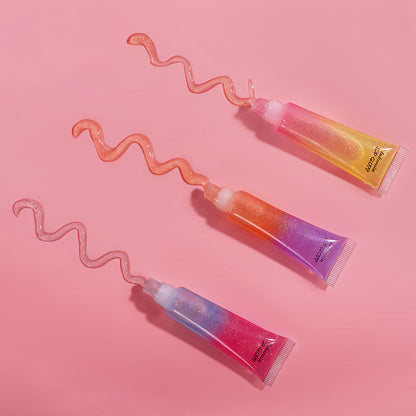 Moisturize Versa Gel Tube Two-Tone Plumping Lip Gloss