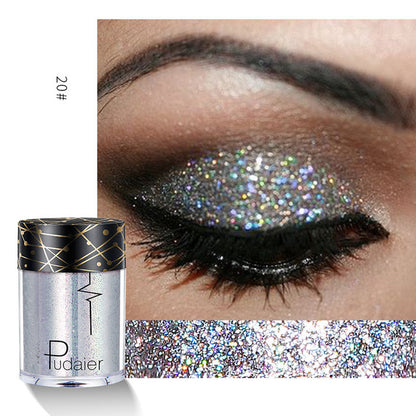 Monochrome Eyeshadow Sequins