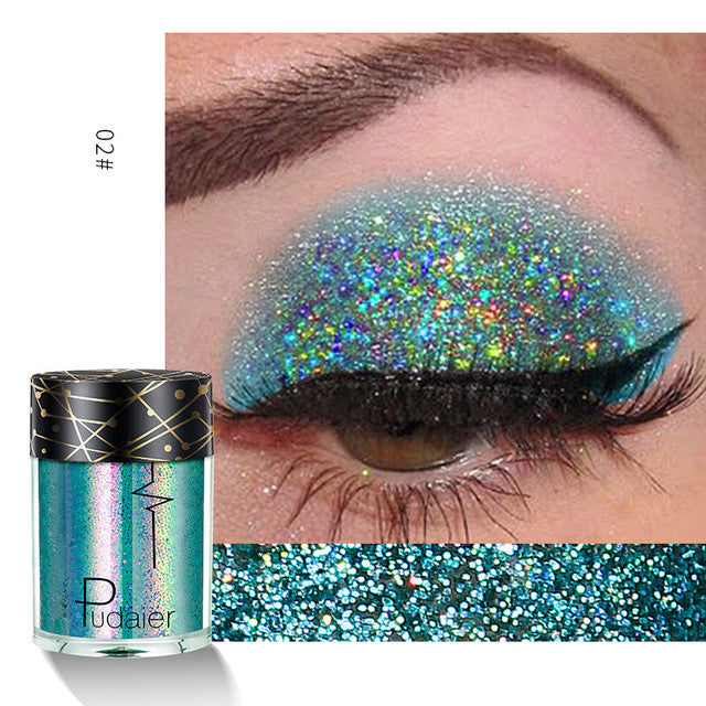 Monochrome Eyeshadow Sequins