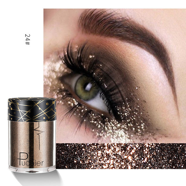 Monochrome Eyeshadow Sequins