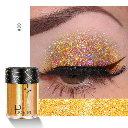 Monochrome Eyeshadow Sequins