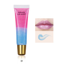 Moisturize Versa Gel Tube Two-Tone Plumping Lip Gloss