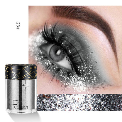 Monochrome Eyeshadow Sequins