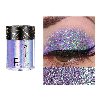 Monochrome Eyeshadow Sequins